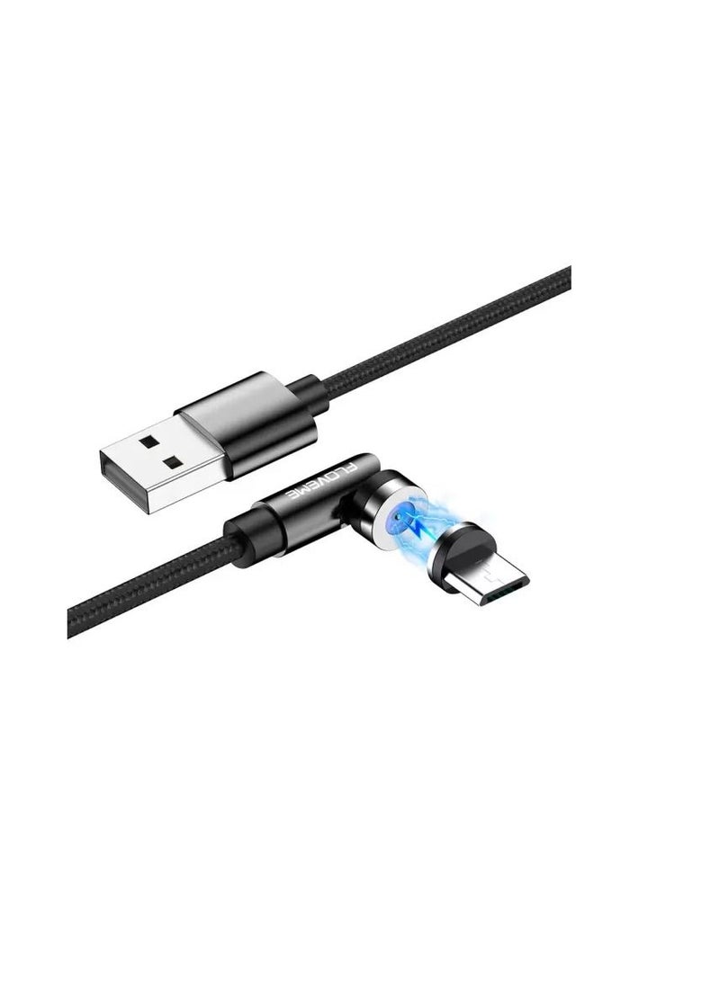FLOVEME one meter Strong Rotating Magnetic Mobile Phone Charging Cable for micro usb - Image 2