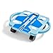 hand2mind Blue Plane Glider Scooter Board Floor Scooter Board Gross Motor Toys Kids Exercise Physical Education Equipment Playground Toys Indoor Active Play Toddler Outdoor Activities - Image 3
