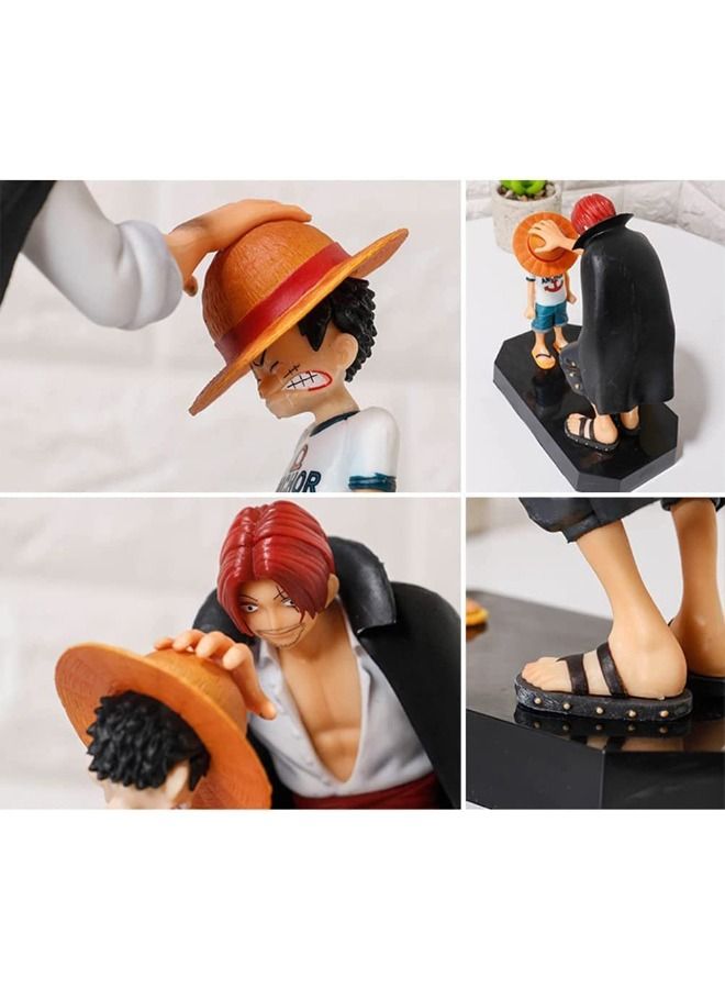 مجسم أنيمي قطعة واحدة ، مجسم شانكس لمس لوفي ، زخرفة نموذج أنمي ، نموذج سوبر قابل للتحصيل لعبة شخصيات كرتونية ، 18 سم - Image 4