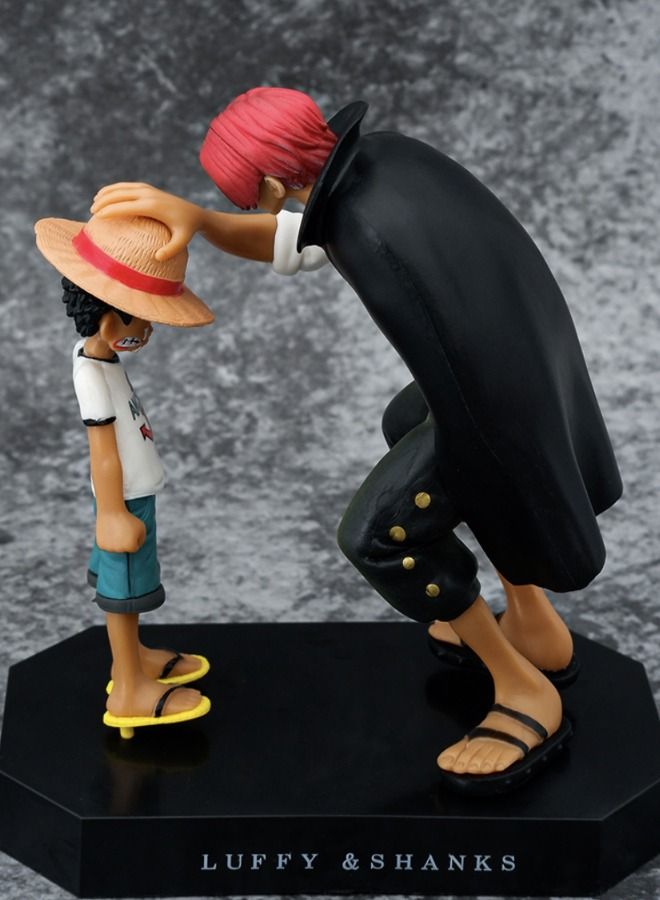 مجسم أنيمي قطعة واحدة ، مجسم شانكس لمس لوفي ، زخرفة نموذج أنمي ، نموذج سوبر قابل للتحصيل لعبة شخصيات كرتونية ، 18 سم - Image 5