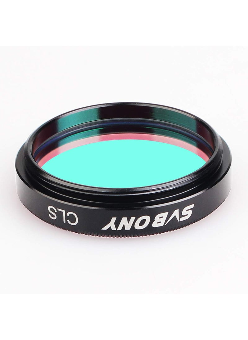 SVBONY SVBONY Telescope Filter 1.25 inches CLS Filter City Light Pollution Reduction Filter Broadband Filter Suitable for Deep Sky Visual Astronomical Photography  - Image 3