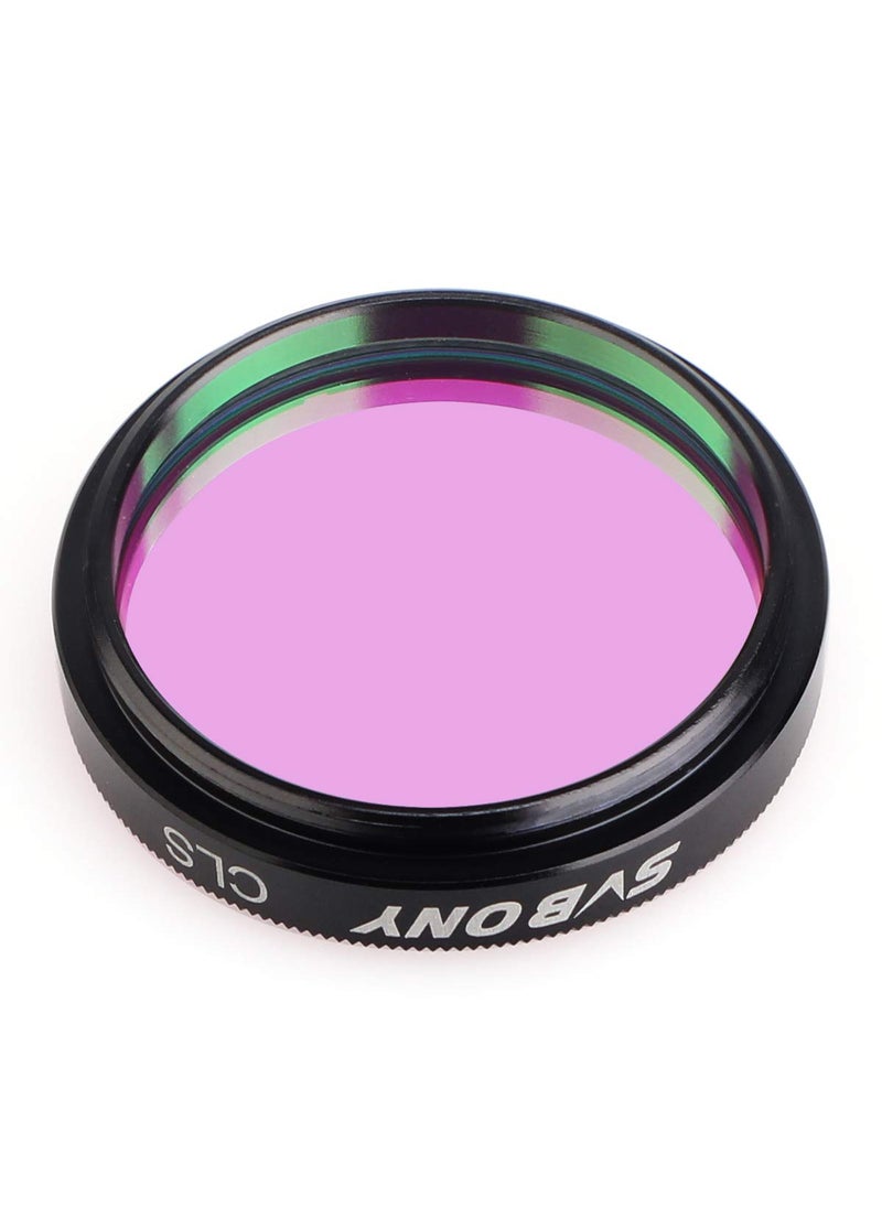 SVBONY SVBONY Telescope Filter 1.25 inches CLS Filter City Light Pollution Reduction Filter Broadband Filter Suitable for Deep Sky Visual Astronomical Photography  - Image 4