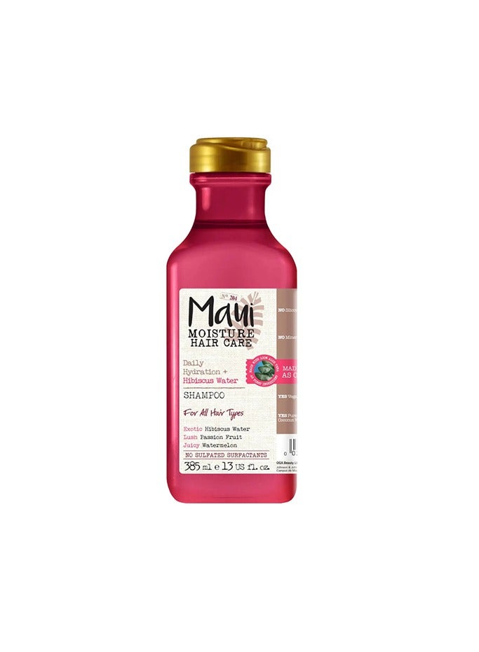 Maui Moisture Hydrating Hibiscus Water Shampoo 13 oz