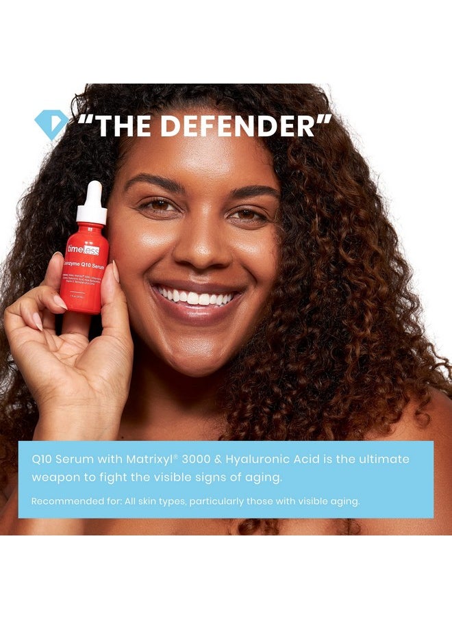 Timeless Skin Care Imeless Skin Care Coenzyme Q10 Serum 1 Oz Pack Of 2 Powerful Antiaging Formula With Coenzyme Q10 Matrixyl 3000 & Hyaluronic Acid Restore & Replenish Skin Smooth Wrinkles All Skin Types  - Image 3