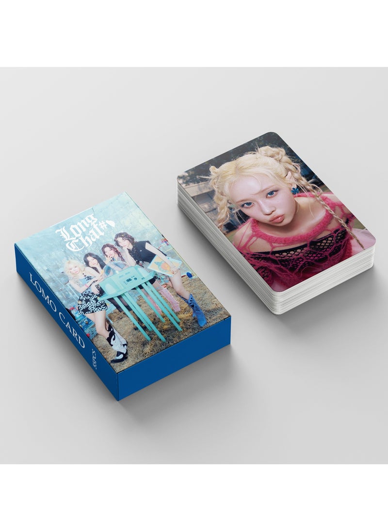 EHOME - 55-Piece AESPA Supernova Card KARINA WINTER NINGNING Arm Ageddon Lomo Card - Image 1