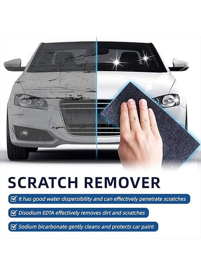 6 قطع من القماش لإزالة خدوش السيارة، معجون إصلاح خدوش السيارة، قطعة قماش تنظيف نانو سحرية لإزالة الخدوش لإصلاح خدوش السيارة - Image 5