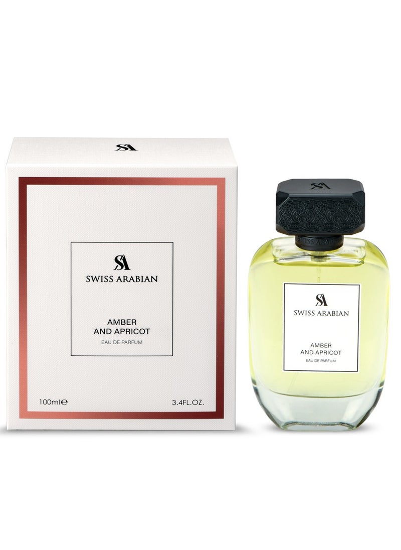 SWISS ARABIAN - Amber And Apricot Eau De Parfum 100ml - Image 1