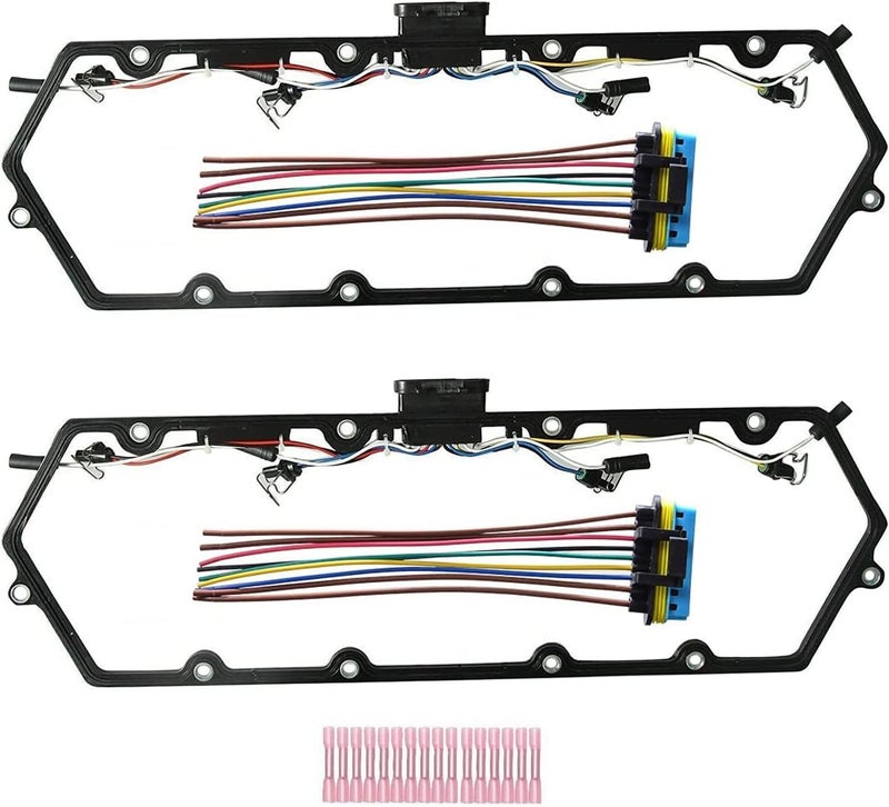 LIYAauto LIYA Diesel Valve Cover Gasket Set for Ford Powerstroke 7.3L (1998-2003) - Image 1