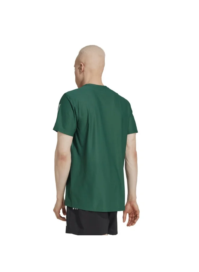 اديداس adidas OTR B TEE Green Running T-SHIRTS for Men - XS