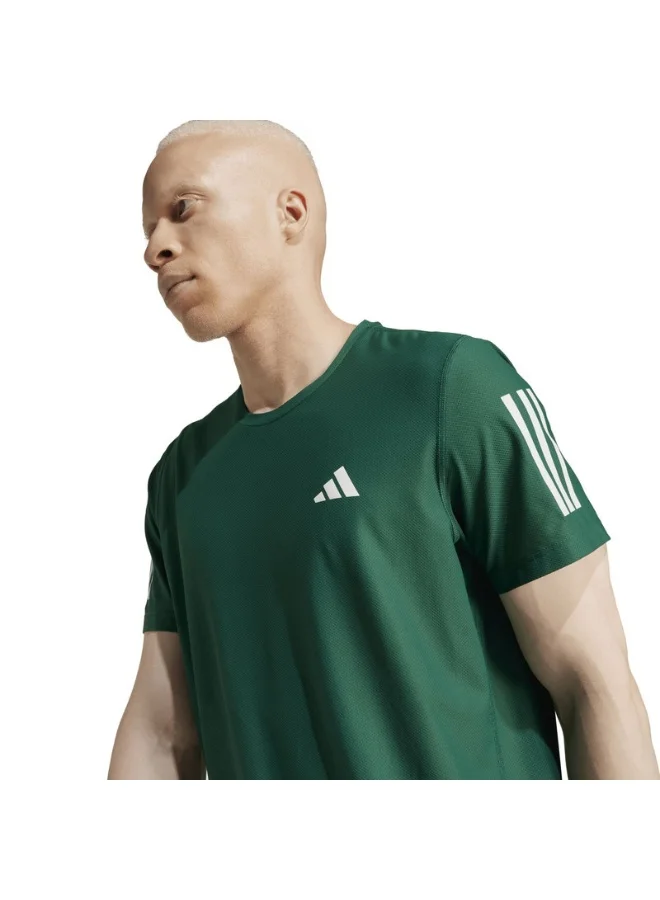 اديداس adidas OTR B TEE Green Running T-SHIRTS for Men - XS