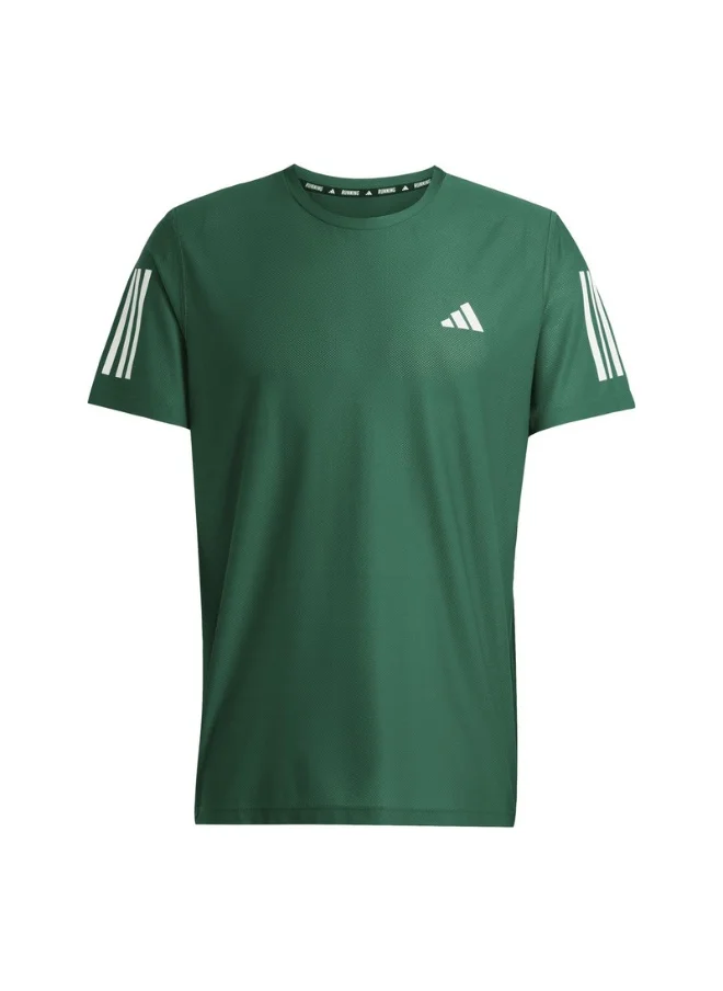 اديداس adidas OTR B TEE Green Running T-SHIRTS for Men - XS