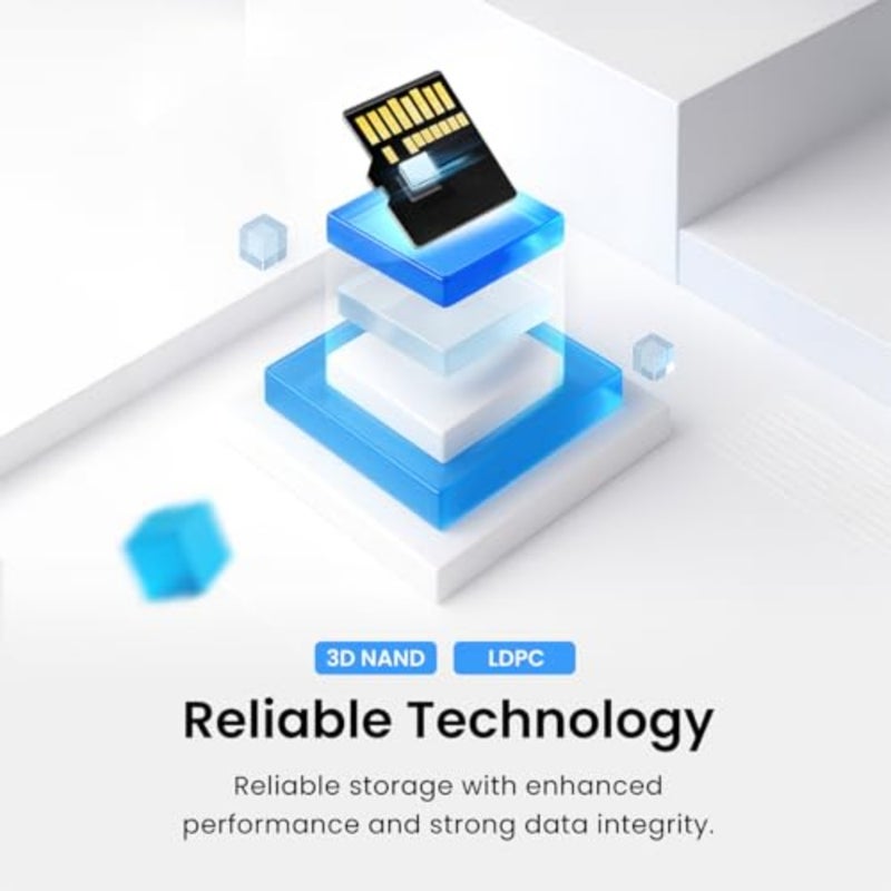 بطاقة SP Silicon Power 512GB Hypera microSDXC™ Express تصل سرعتها إلى 880/700 ميجابايت/ثانية، متوافقة مع بطاقة MicroSD من Nintendo Switch 2 مع محول، U3، A1، V30 لبطاقة MicroSD Express للفيديو بدقة 4K UHD - Image 5