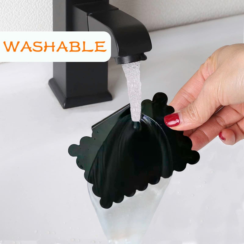 badigo 20 Reusable Basket Labels with Clip-On Design, Perfect for Kitchen and Closet Organization, Includes 2 White Chalk Markers - Image 4