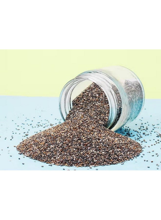 U360 Organic Chia Seeds | Omega 3 and Fibe Seeds for Weight Management | Rich in Calcium, Protein & Fibre U360_Chia-Seeds_E 1Kg - Image 1