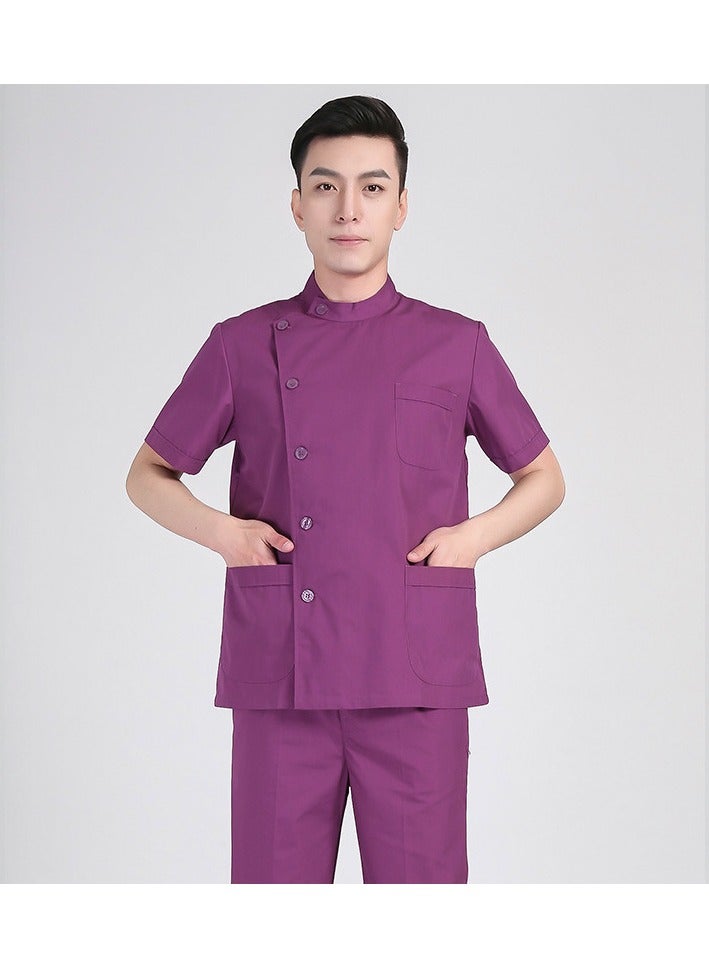 KUYING New V-neck Split Style Medical Work Uniform  - Image 1