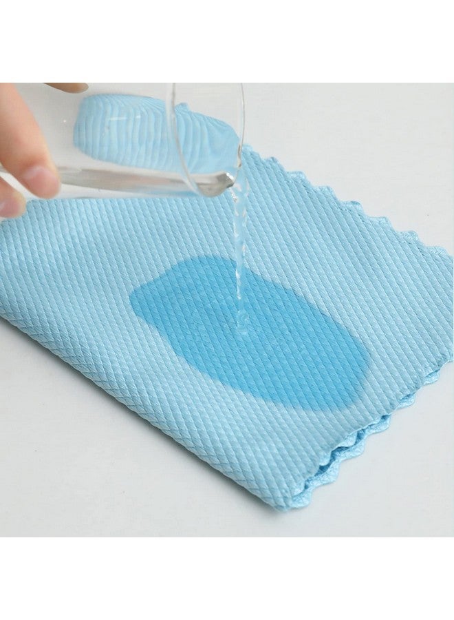 wolpin Microfiber Cleaning Cloths, 5 Pcs 25 X 25 Cms Multi-Colour|Highly Absorbent, Lint And Streak Free, Multi -Purpose Wash Cloth For Kitchen, Car, Window, Stainless Steel, Silverware - Image 5