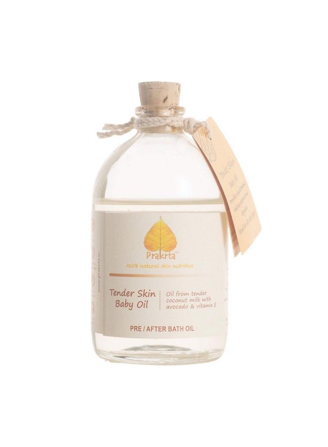 Tender Skin Baby Oil Virgin Coconut Oil With Vitamin E & Avocado Extract (200 Ml) (100 Ml)