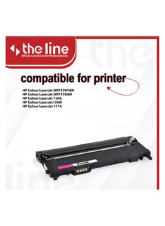The Line The line 117A W2073A Compatible Toner Cartridge for HP Color Laser 150nw 150a MFP 179fnw 178nw 178nwg 179fw Magenta  - Image 3