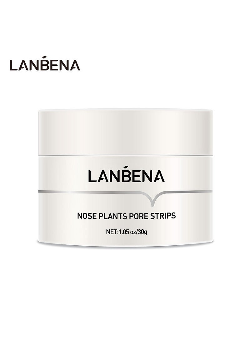 LANBENA Nose Plants Pore Strips Gentle In Blackhead Remover Mask Wrinkle & Dark Circles Facial Pore Cleanser Purifying Face Mask Nose strips  - Image 1