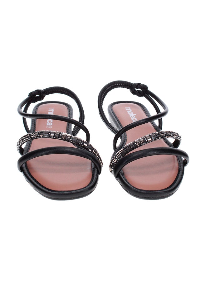 MOLECA Ankle Strap Open Toe Flat Sandals - Image 2