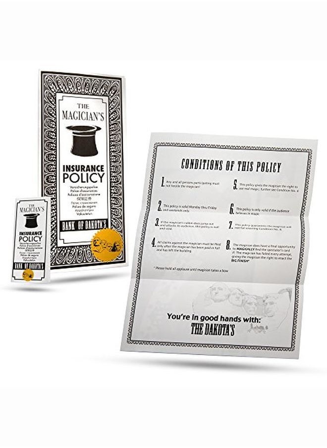 MAGIC MAKERS Ultimate Magician'S Insurance Policy Trick Professional Pocket & Stage Versions Included  - Image 2