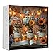 Larkipuzz Flower Vase Jigsaw Puzzles for Adults 1000 Pieces Sunflower Rose Glass Bottle Puzzle Lavender Butterfly Puzzle for Wall Art Decor - Image 2