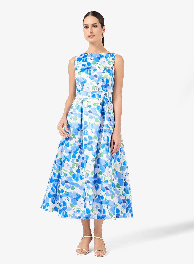ELLA Floral Print Dress - Image 4