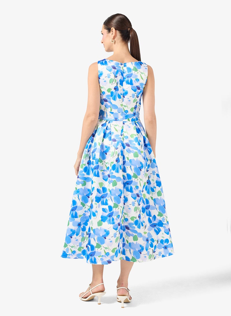 ELLA Floral Print Dress - Image 2