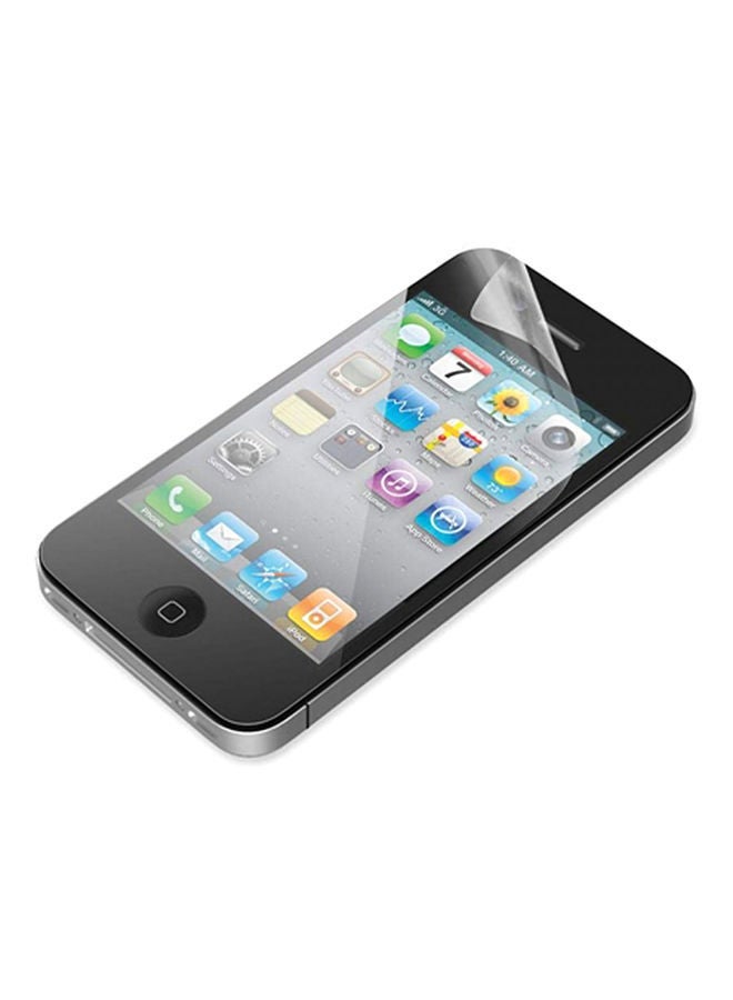 NIBEMINENT Tempered Glass Screen Protector For Apple iPhone 4s/4 Clear