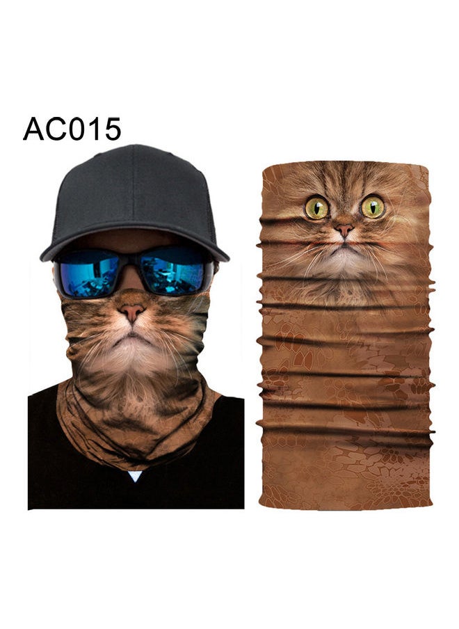 NIBEMINENT Sun Shield Scarf Animal Design Balaclava Face Cover Neck Gaiter Bandana Headband 20 x 10 20cm  - Image 1
