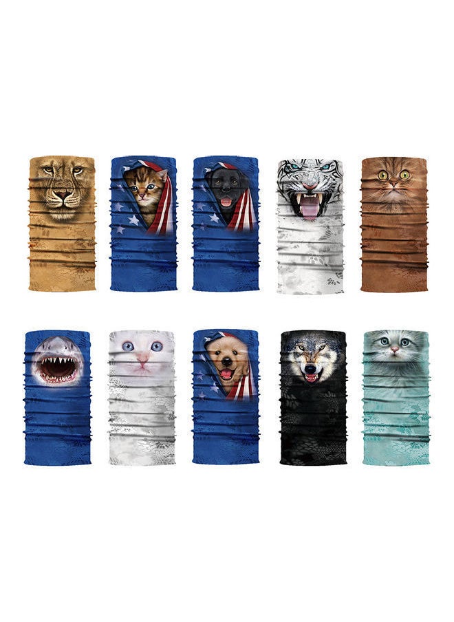 NIBEMINENT Sun Shield Scarf Animal Design Balaclava Face Cover Neck Gaiter Bandana Headband 20 x 10 20cm  - Image 2