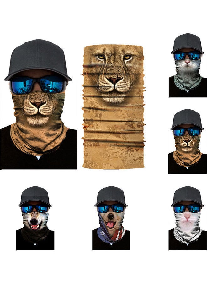 NIBEMINENT Sun Shield Scarf Animal Design Balaclava Face Cover Neck Gaiter Bandana Headband 20 x 10 20cm  - Image 3