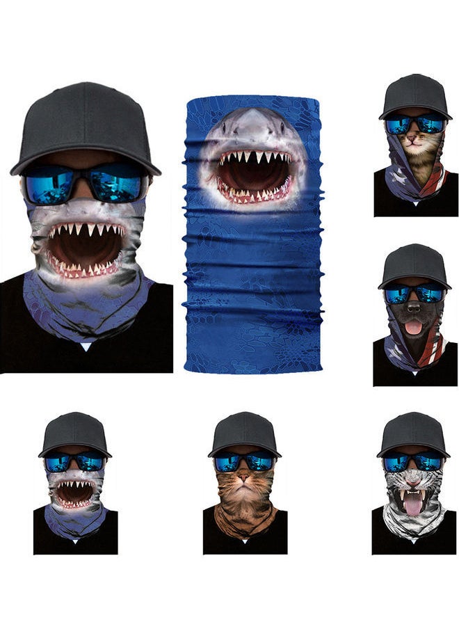 NIBEMINENT Sun Shield Scarf Animal Design Balaclava Face Cover Neck Gaiter Bandana Headband 20 x 10 20cm  - Image 4