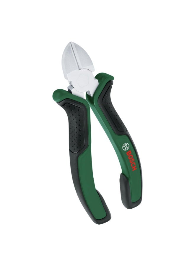 بوش BOSCH 160mm (6") Diagonal Cutters with Soft-Grip Handle, Induction-Hardened Blades, with Matt Chrome Nickel-Plating for Precision Cutting - Image 1