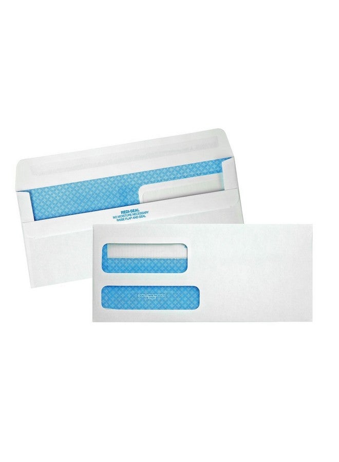 Quality Park 9 Security Envelopes Double Window Self Seal Invoices/Quickbooks Statements 37/8 X 87/8 Inches 24 Lb White 500/Box (Qua24529) - Image 3