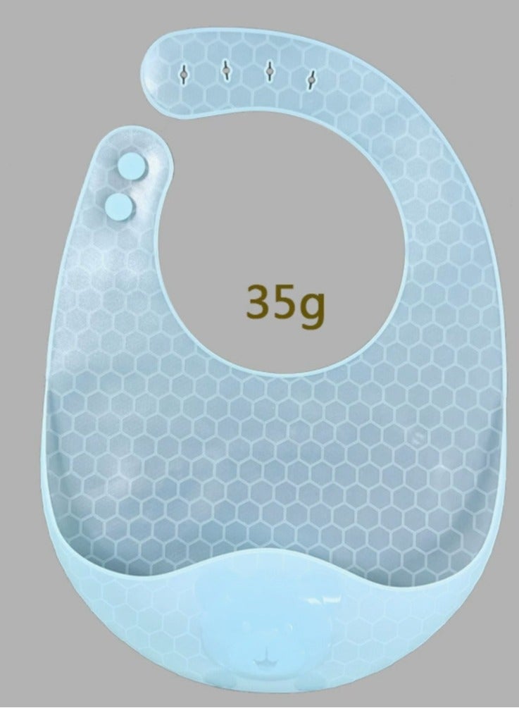 مرايل سيليكون فائقة النعومة للأطفال! 35 غرامًا فقط لكل مريلة! ضغط منخفض على الطفل مع شعور محدود بالارتداء! مثالية لدرجات الحرارة المرتفعة! عبوة من 4 قطع! - Image 5