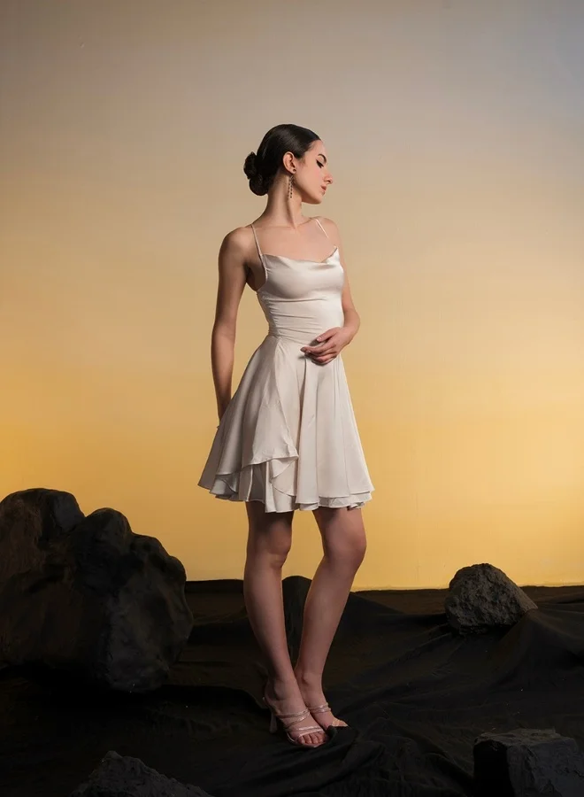 Ohsofly  Women’s Chic Mini Dress Designed with a Sleek Fit and Sophisticated Appeal, Featuring a High-Quality Finish and Modern Style, Perfect for Casual Wear, Social Events, and Effortless Fashion Styling for Women | Best Price UAE