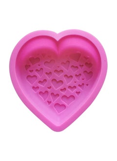 asmat Pink Silicone Heart shaped Cake Mold – Non-Stick, Food-Grade Silicone for Muffins, Cupcakes, and Cakes, Reusable Pink Silicone Mould for Muffins, Cupcakes, and Rainbow Cakes – Non-Stick, Easy to Clean  - Image 2