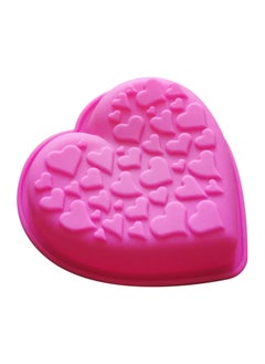 asmat Pink Silicone Heart shaped Cake Mold – Non-Stick, Food-Grade Silicone for Muffins, Cupcakes, and Cakes, Reusable Pink Silicone Mould for Muffins, Cupcakes, and Rainbow Cakes – Non-Stick, Easy to Clean  - Image 3