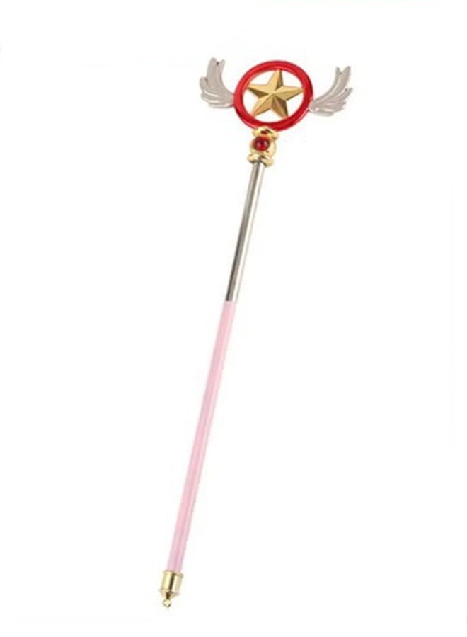 هالامودو الكرز الماسك الوردي نجمة عصا ، عصا نجمة تلسكوبية - عصا تلسكوبية ، أنمي كوس الدعائم ، ألعاب للبنات والأطفال - Image 3