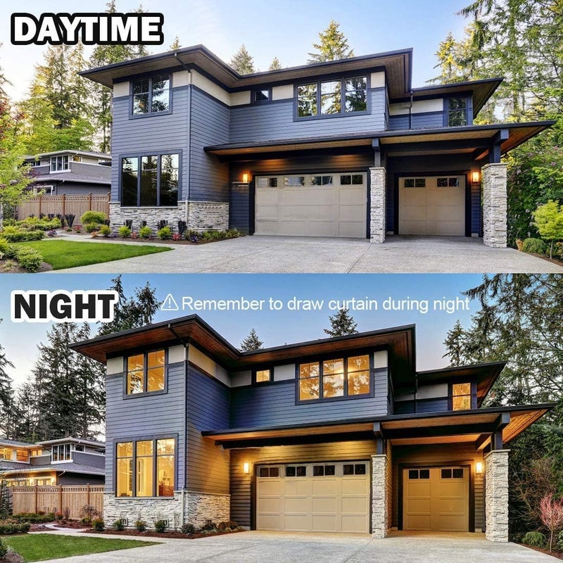 WPCTEV Economical upgraded quality Reflective Window Film Mirror One Way Daytime Privacy Anti UV Static Cling Window Film Removable Decorative Screen Stickers Brown & Silver 6 Mil 17.5 Inch x 6.5 Feet Treated anti-rust metal - Image 4