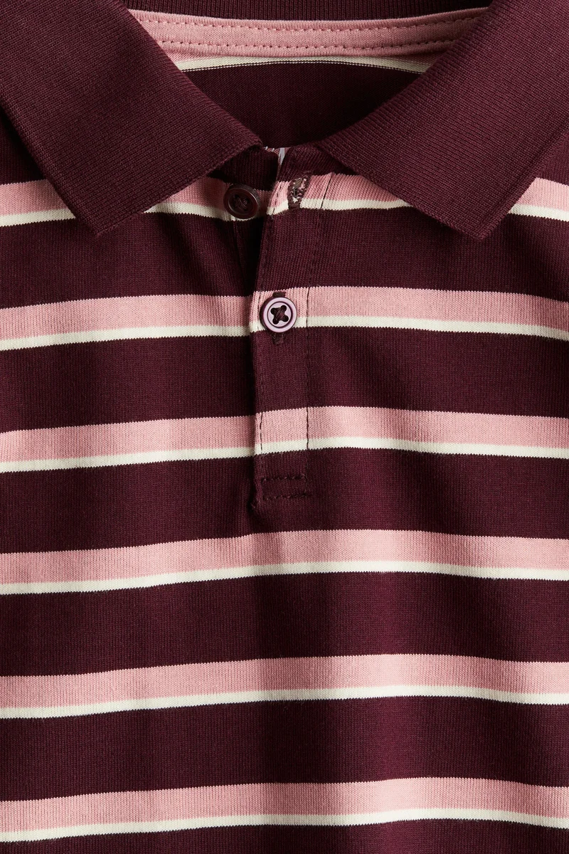 H&M Cotton jersey rugby shirt