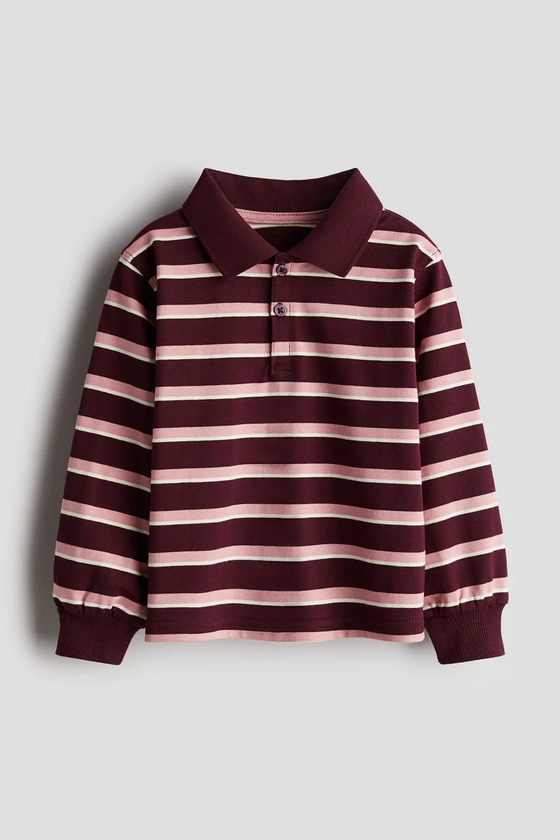 H&M Cotton jersey rugby shirt