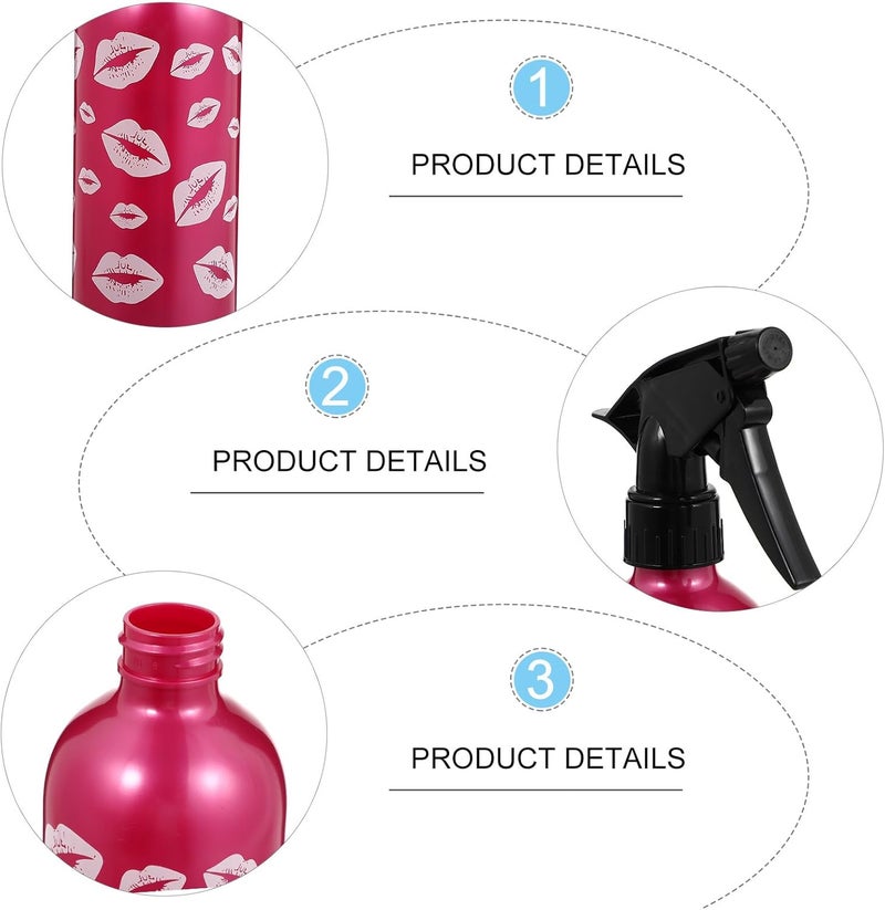 MAGICLULU 2pcs 280ml Hairdressing Sprayer and Water Spray Bottle Set, Portable Plastic Trigger Spray Bottles for Salon and Home Hair Styling Random Color - Image 3