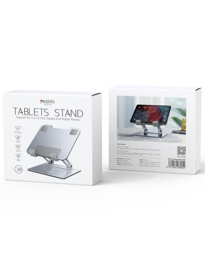 يسيدو حامل تابلت Yesido C185 المصنوع من الألومنيوم القابل للتعديل - Image 5