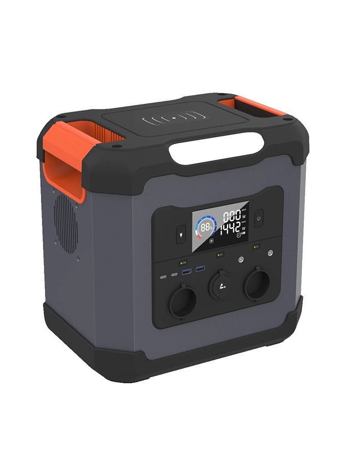 Home Power Bank For Power Outages, 1200 Watts Equipped With Wireless Charging For Phones / OPS1500-T1 - Image 1