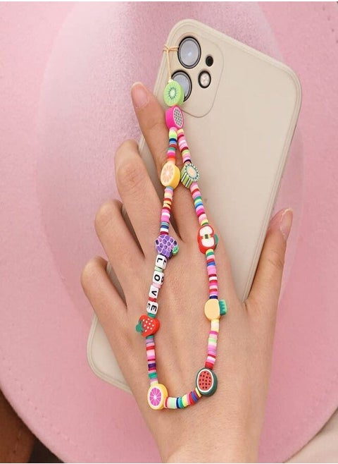 Mobile Solidarity Series. Beads of various colors and shapes