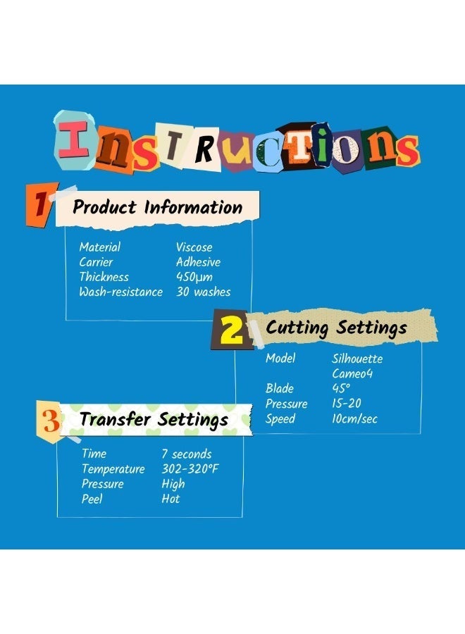 UNITRADE® Flock Sky Blue Heat Transfer Vinyl Roll - 51cm x 25m / Compatible with Cricut, Silhouette, Professional Cutters / CPSIA Certified / Made in Korea - Image 4
