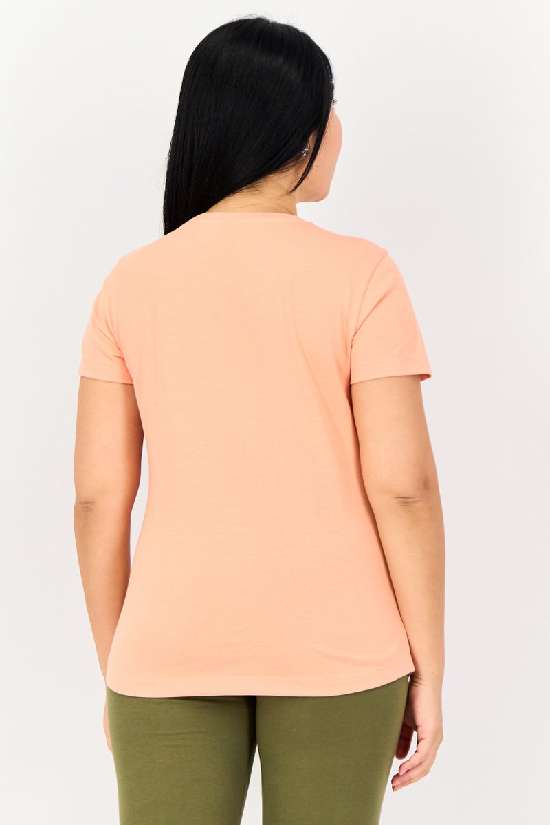 PUMA Women Sportswear Fit Outdoor T-Shirt, Peach - Image 4