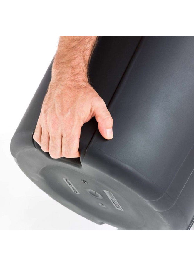 United Solutions Click Lock Lid Plastic Trash Can Black 75.70 L TI0040  - Image 5